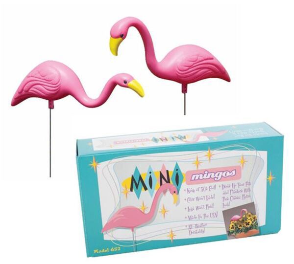 Mini Mingos Pink Flamingos 1